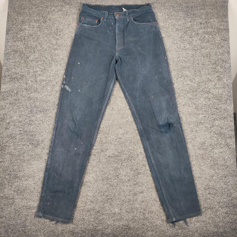 Vintage Levis 550 Jeans Mens 32x34 Medium Wash Relaxed Tapered Distressed Denim